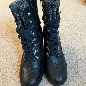 Bass Faux Leather Boots